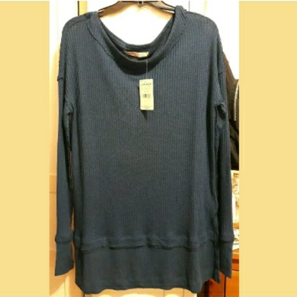 Free People North Shore Thermal Tunic Knit Top - Picture 6 of 13
